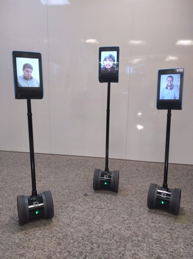 Robôs de telepresença são usados em mais de 11 mil atendimentos de Covid-19