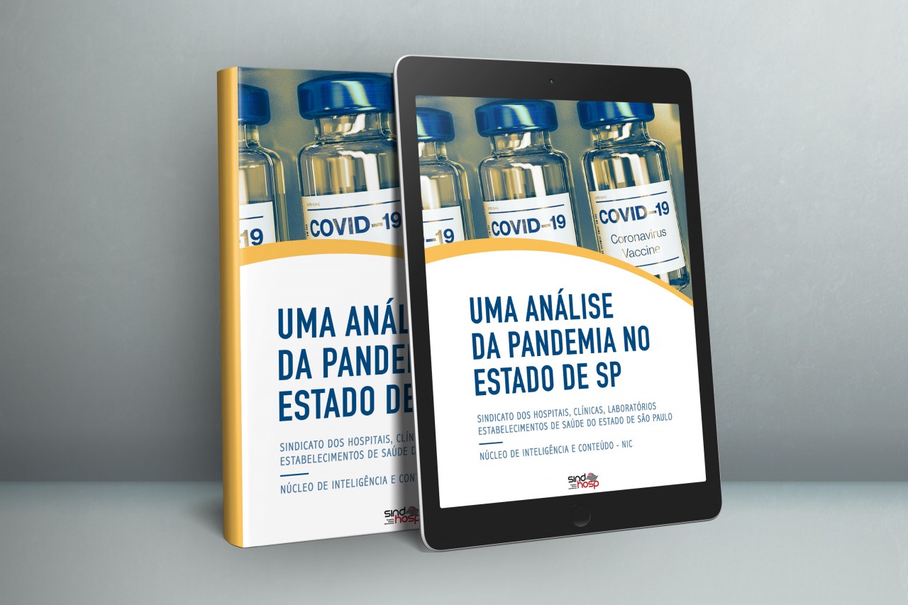 Hospitais lançam e-book com trajetória histórica da pandemia