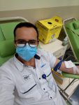 Rubens Galvão é um doador de sangue regular