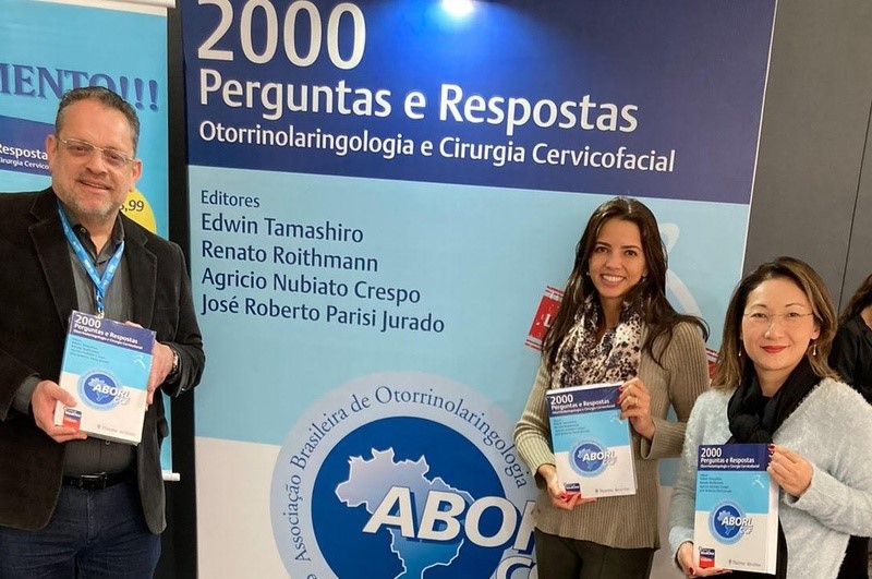 “2000 Perguntas e Respostas em Otorrinolaringologia e Cirurgia Cérvico-Facial” é lançamento para profissionais