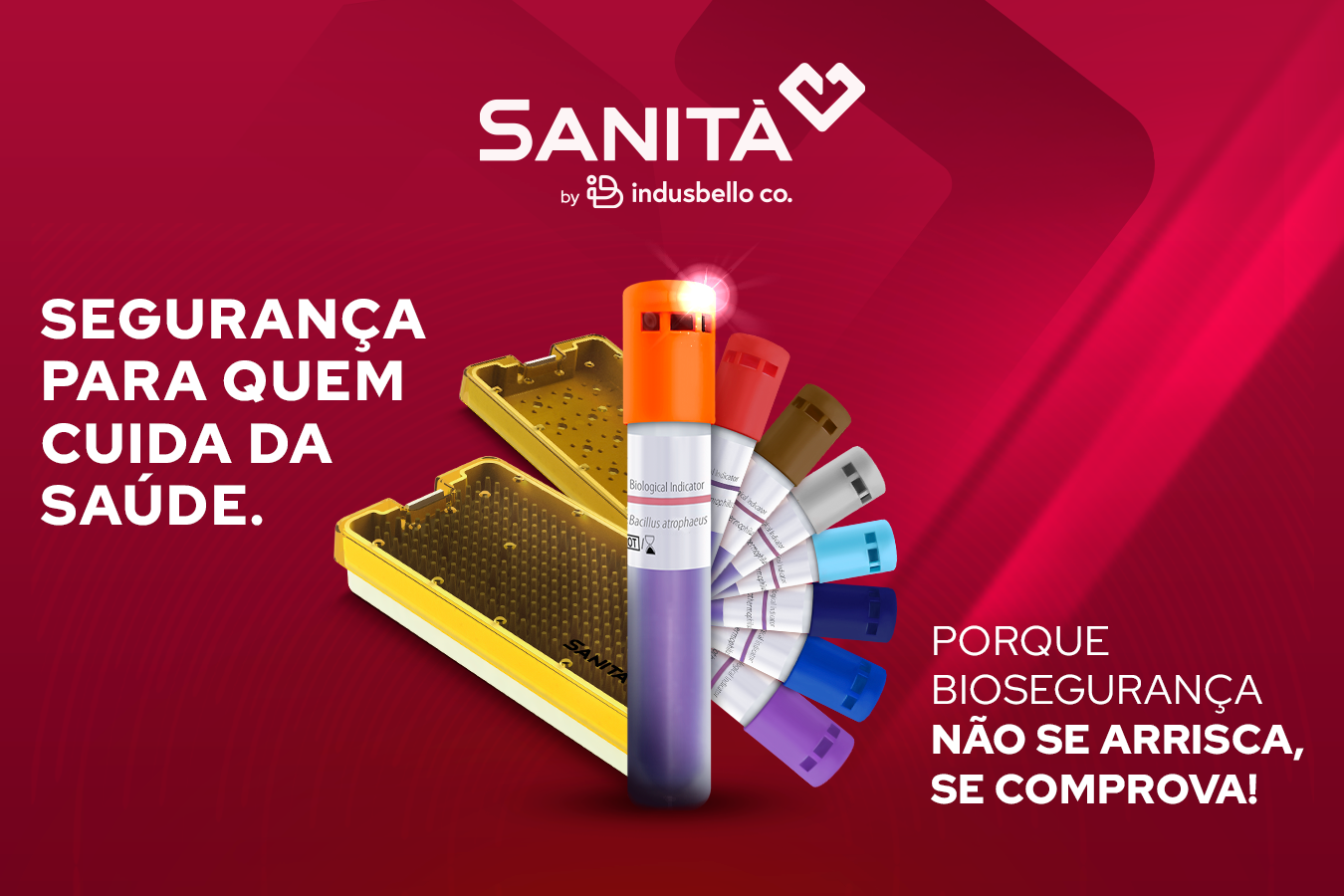 Sanità: Segurança em cada detalhe. Soluções em cada etapa.